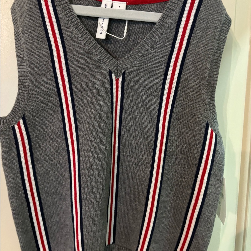 Janie and Jack size 4 sweater vest